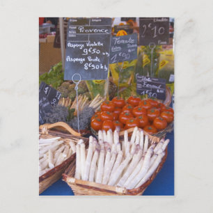 Cartão Postal Loja do comerciante de rua com branco