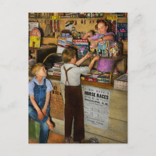 Cartão Postal Loja - Doces para nós dois 1940