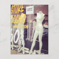 Loja Fechando Janela Mannequins Nova Iorque NYC