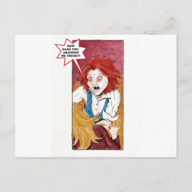 Cartão Postal Loki e Sigyn (Frente)