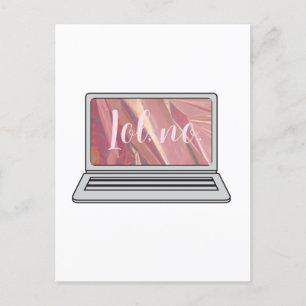 Cartão Postal Lol, sem Design holográfico
