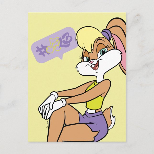 Cartão Postal Lola Sitting (Frente)