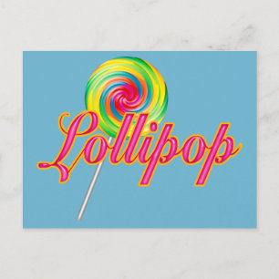 Cartão Postal Lollipop