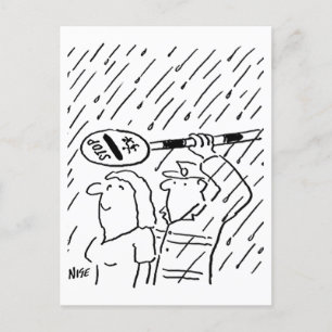 Cartão Postal Lollipop Man é Chivalrous