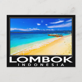 Cartão Postal Lombok Indonésia