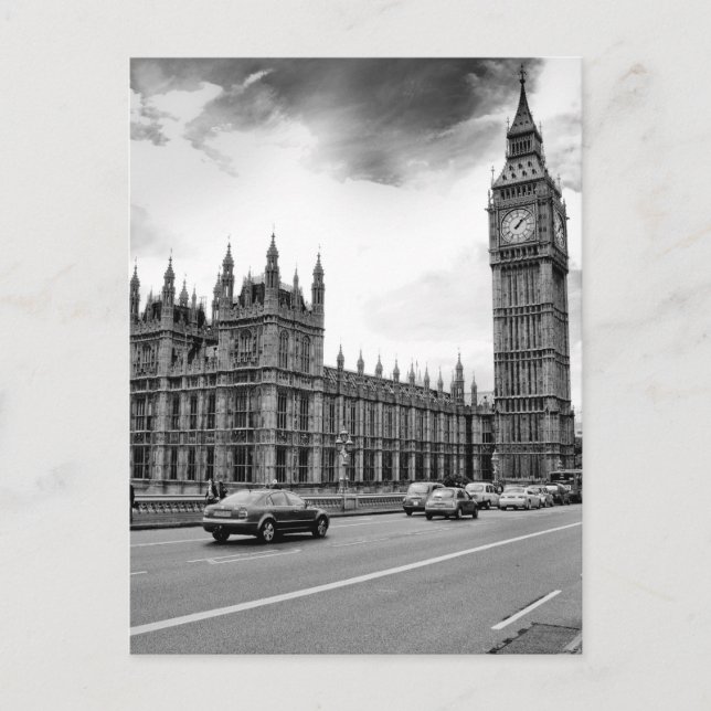 Cartão Postal London Big Ben (Frente)