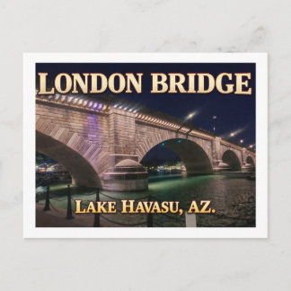 Cartão Postal London Bridge Lago Havasu Arizona