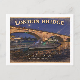 Cartão Postal London Bridge Lago Havasu Arizona