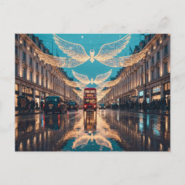 Cartão Postal London Bus at Regent Street