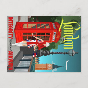 Cartão Postal London Calling