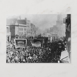 Cartão Postal London Dock Strike, 1889