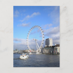Cartão Postal London Eye
