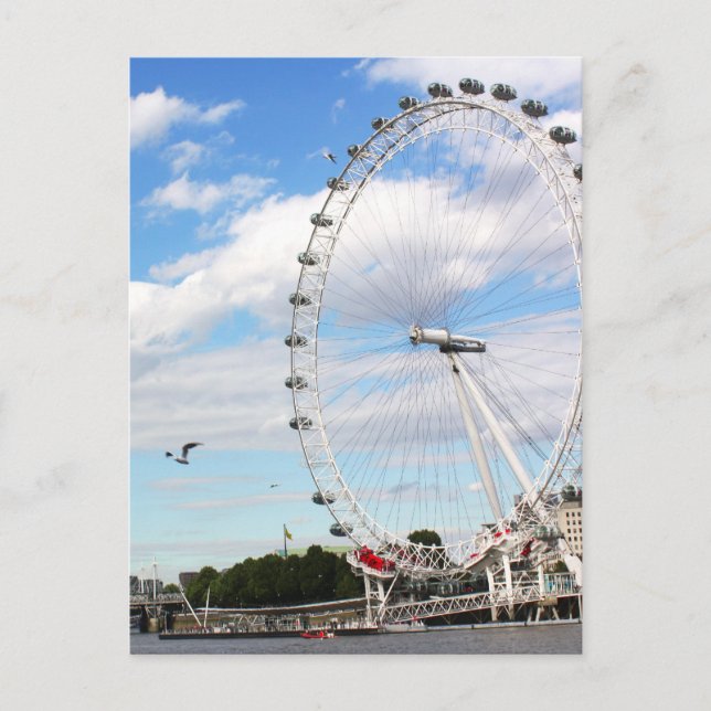 Cartão Postal London Eye (Frente)