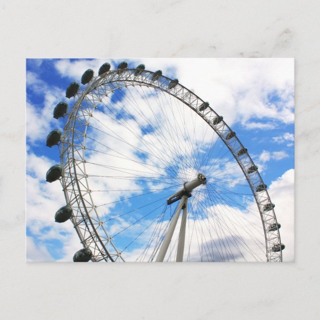 Cartão Postal London Eye (Frente)