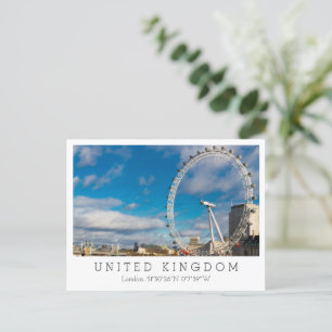 Cartão Postal London Eye, Londres, Inglaterra