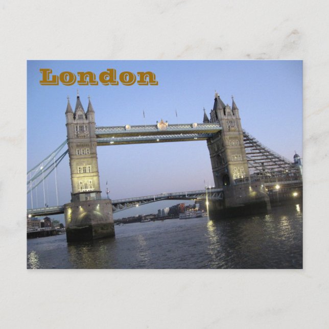 Cartão Postal London PostCard (Frente)