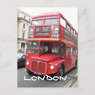 Cartão postal London Red Bus