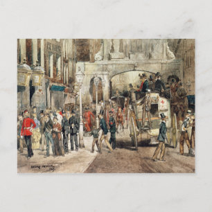 Cartão Postal London Street, 1869