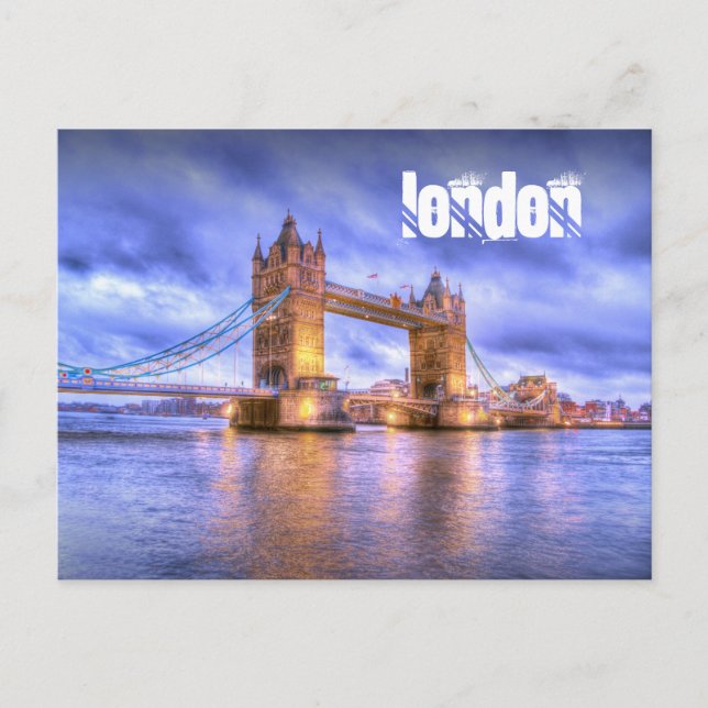 Cartão Postal Londres (Frente)