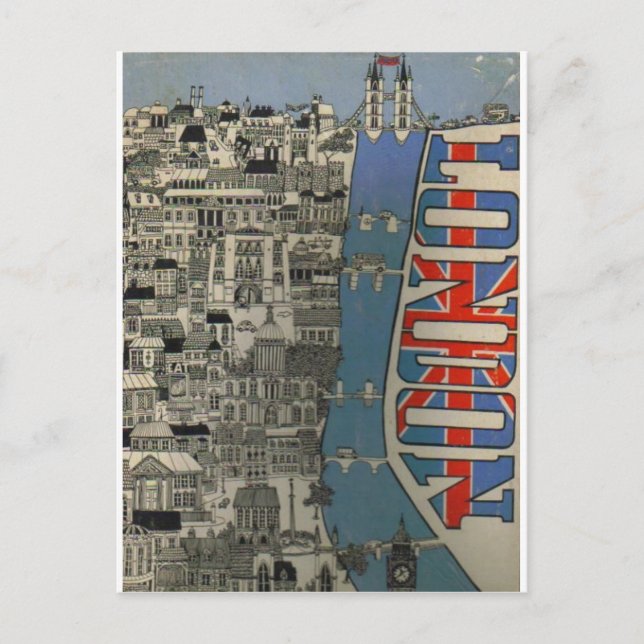 Cartão Postal londres (Frente)