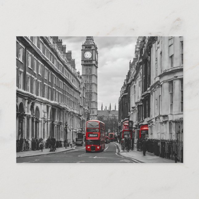 Cartão Postal Londres (Frente)
