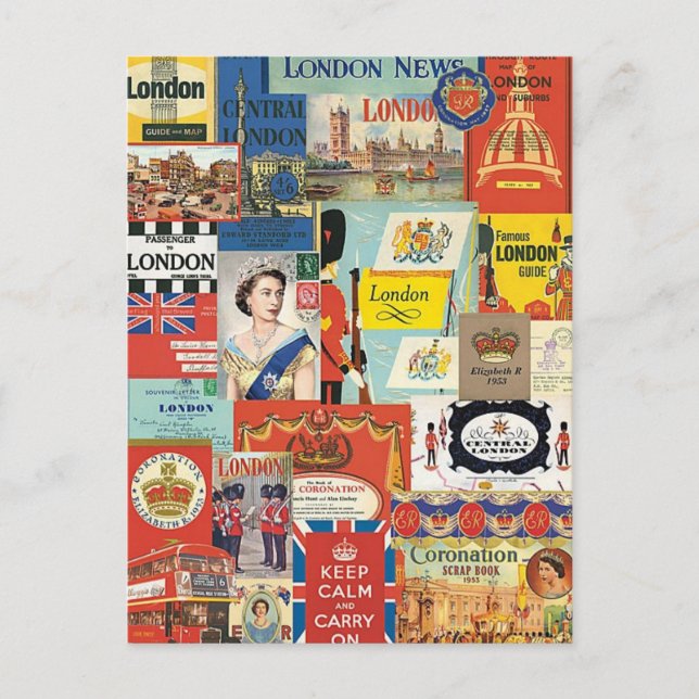 Cartão Postal Londres (Frente)