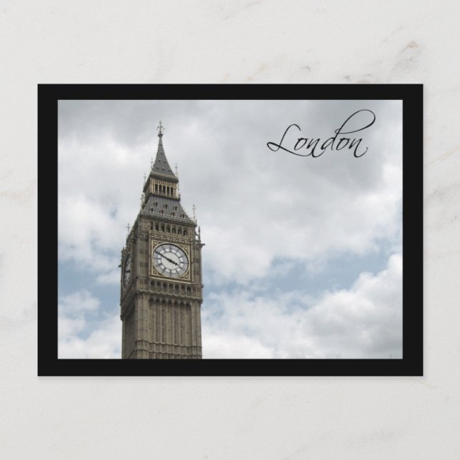 Cartão Postal Londres (Frente)
