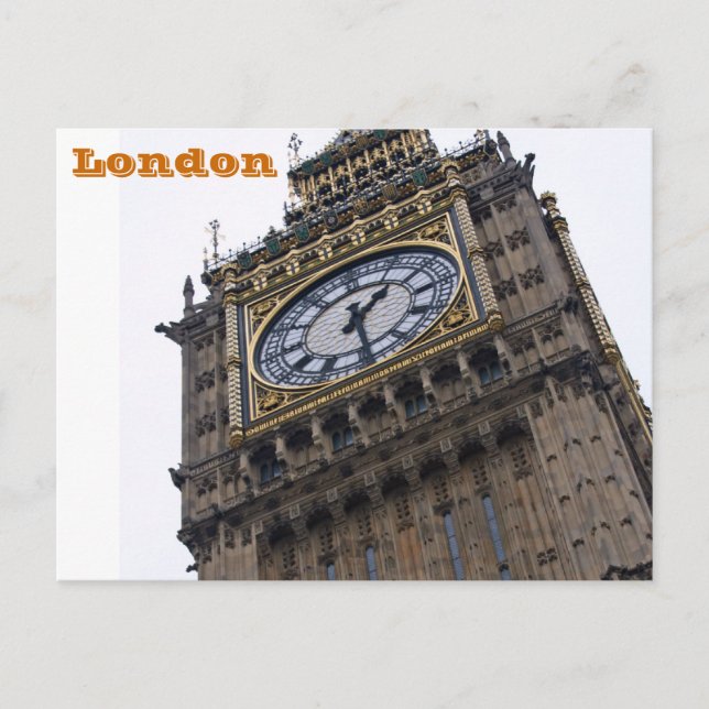 Cartão Postal Londres 154, Londres (Frente)