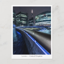 Cartão Postal Londres à noite