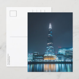 Cartão Postal Londres à noite