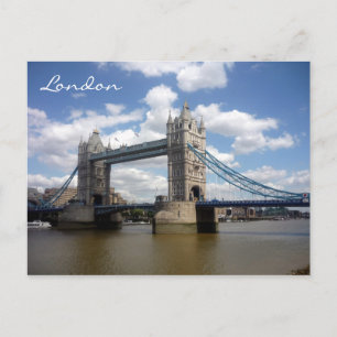 Cartão Postal londres de visualização de saudações de torre