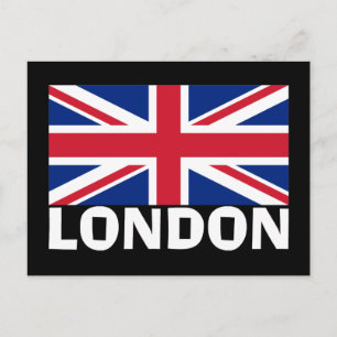 Cartão Postal Londres em Branco
