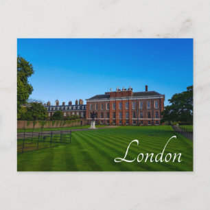 Cartão Postal Londres Grã-Bretanha Arquitetura Kensington