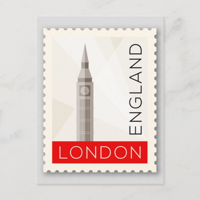 Cartão Postal Londres Inglaterra (Frente)