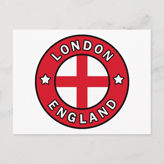 Cartão Postal Londres Inglaterra (Frente)