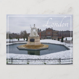Cartão Postal Londres Inglaterra Grã-Bretanha Arquitetura Invern