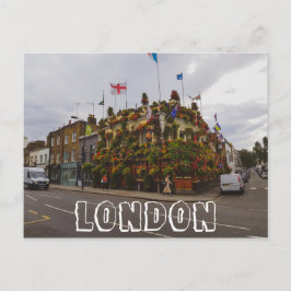 Cartão Postal Londres Inglaterra Grã-Bretanha Churchill Arms