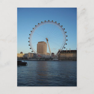 Cartão Postal Londres, Olhos e Tâmisas