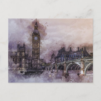 Cartão Postal Londres, Reino Unido