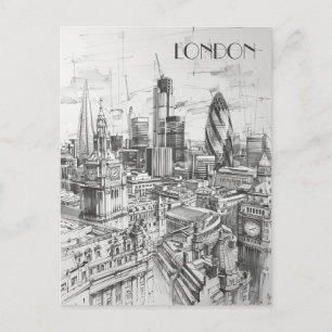 Cartão Postal Londres Reino Unido