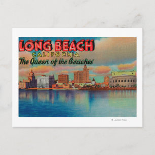 Cartão Postal Long Beach, Califórnia - A Rainha das Praias