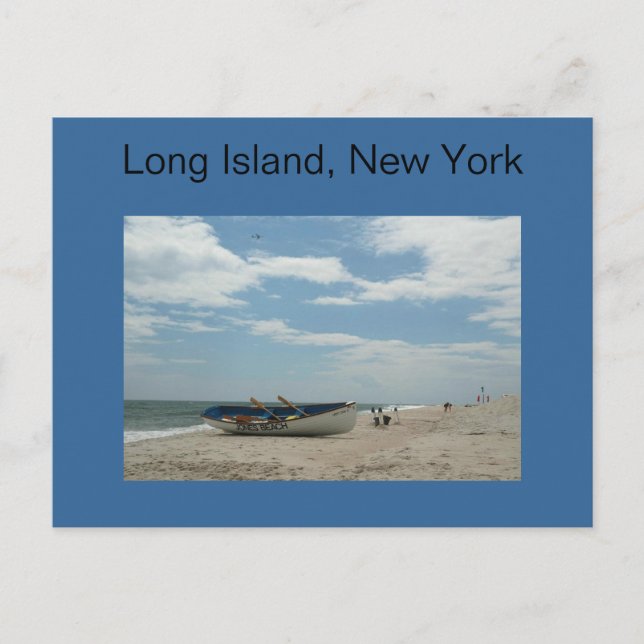 Cartão Postal Long Island, New York Jones Beach Postcard (Frente)