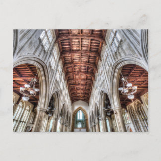Cartão Postal Long Melford Santa Trindade