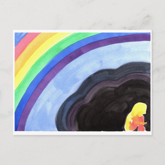 Cartão Postal Longe do Cartão-Postal Claro (Frente)