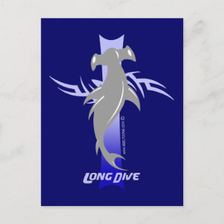 Cartão Postal Longo Dive: Hammerhead