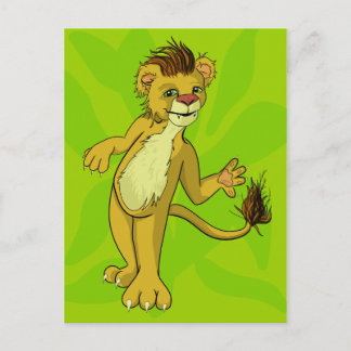 Cartão Postal Lonny Lion