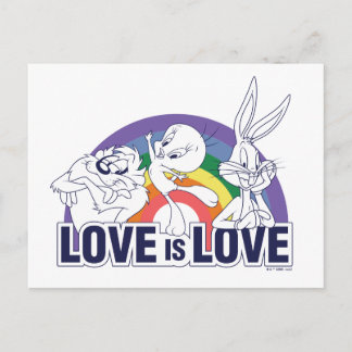 Cartão Postal LOONEY TUNES™ - O Amor é Amor