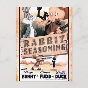 Cartão Postal LOONEY TUNES™ Rabbit Seasoning