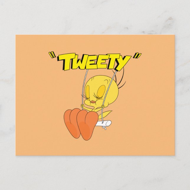 Cartão Postal LOONEY TUNES™ - Raios retroativos | TWEETY™ (Frente)