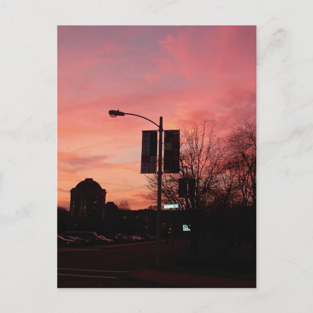 Cartão Postal Loop North Sunset (Frente)